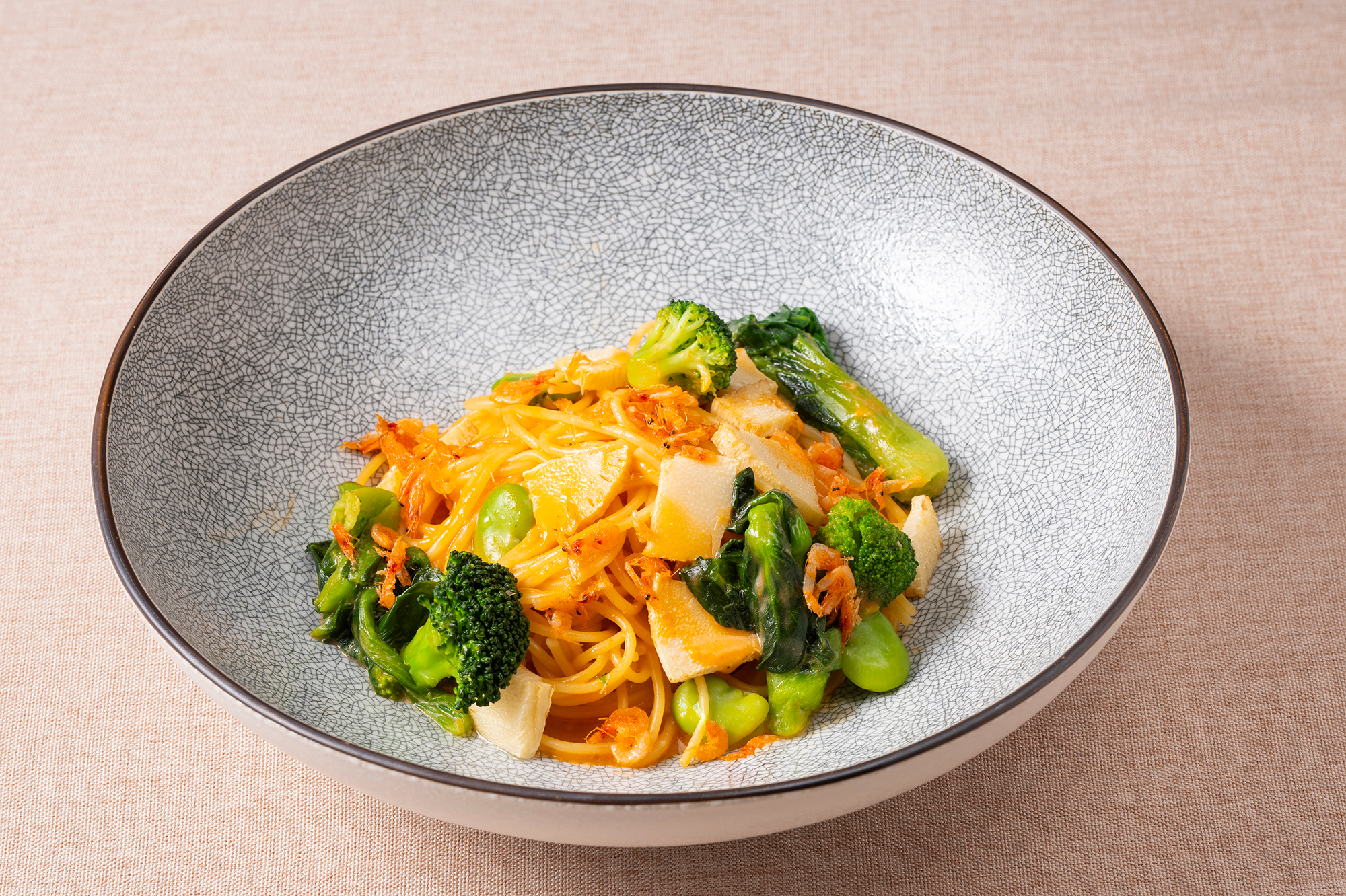 「スパゲッティプリマヴェーラ ~桜海老の薫り~」