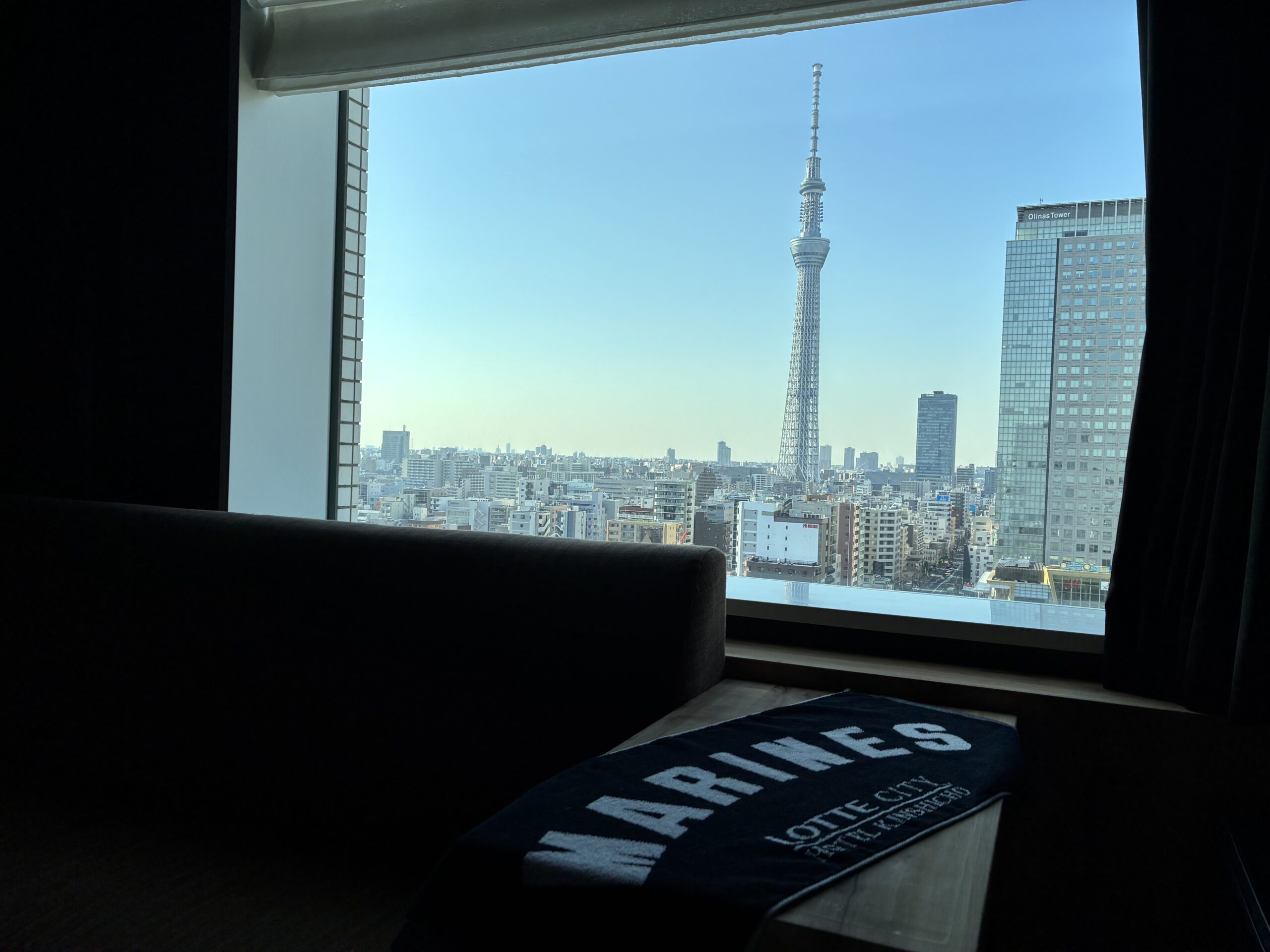 マリーンズルームからの眺望（昼）
