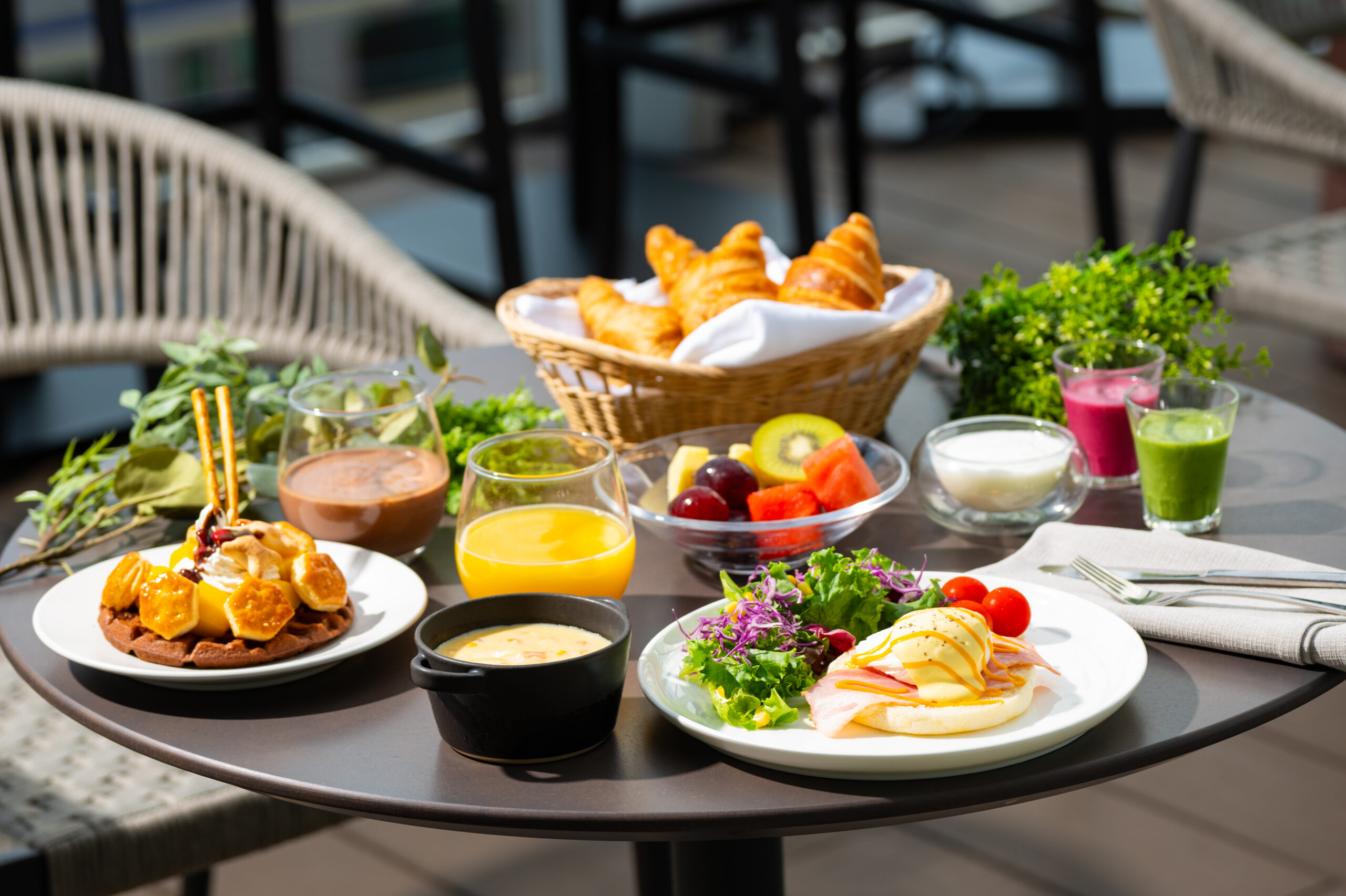 朝食ビュッフェ テラスイメージ