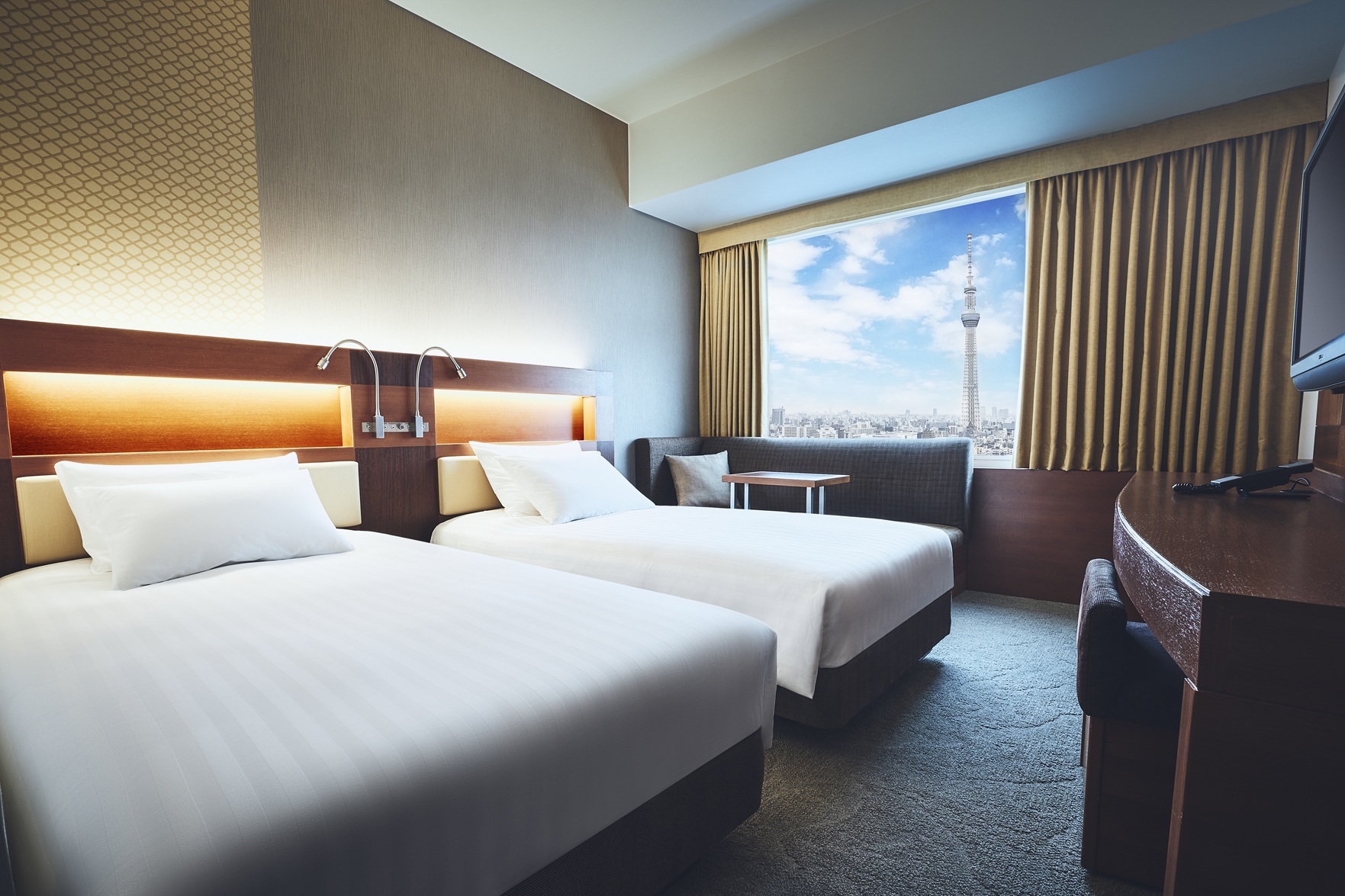 タワービューツイン客室イメージ