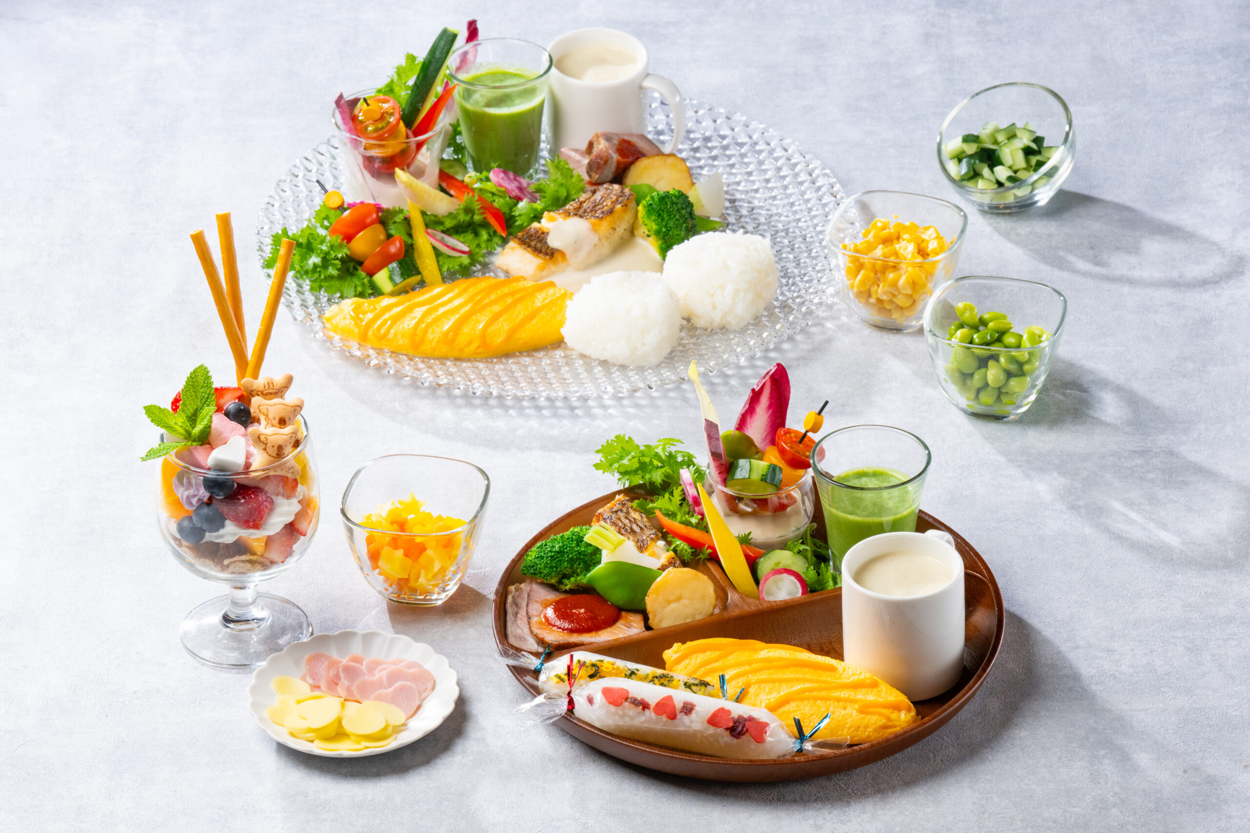 6月7日食育イベント「食育彩りプレート」